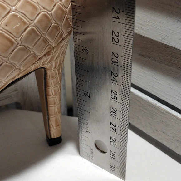 Loslandifen Snake Print Pretty 3 inch Stiletto Heels Women's Size 6.5 - Picture 5 of 6